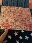 Red White Blue Americana Farmhouse Quilt Full Queen 86 X 86