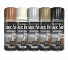 Paint Factory Black Flexible Fabric Spray Paint  Suitable For Leather Vinyl T   
