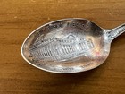New Public Library New York Skyline Silver Tone Souvenir Spoon Plated