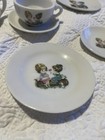 Vintage Children   s China Tea Set 7 Pieces 2 Cups saucers 2 Dessert Plates Creame