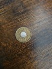New York City Transit Authority Sjd Good For One Fare Nyc Bullseye Subway Token