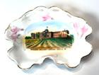 Mexico Mo Military Academy Missouri Antique Souvenir China Trinket Dish