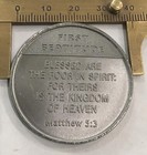 The Beatitudes 1st Beatitude Mathew 5 3 Coin Medal