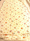 Vtg Fitted Crib Sheet Nursery Rhymes Mother Goose Humpty Dumpty Unisex Baby  70s
