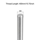 1 Pcs M8 X 400mm 1 25mm Thread Fully Threaded Rod 304 Stainless Steel