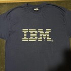 Ibm Shirt Vintage 80s Hanes Beefy-t Microsoft Business Apple Usa Shirt Crewneck