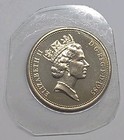 1985 Queen Elizabeth Ii Crowned Thistle Uncirculated Uk Large Five Pence 5p Coin