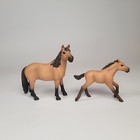 Schleich Farm World 42195 Replacement Parts - 2 Pcs Mustang Mare   Foal
