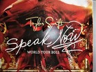 Taylor Swift Speak Now 2011 World Tour Concert Program Book W  Poster - Mint
