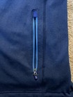 Marmot Men s Blue Full Zip Chest Pocket Zipped Pockets Logo Stretch Jacket Med