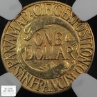 1915 S Panama-pacific Pan-pac Commemorative Gold One Dollar G 1 Ngc Au Details