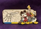 Wdw - Mickey  Goofy  Donald - Cross-u Winter 2012 - 4 Keys - Cast Exclusive Pin