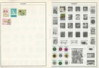 Singapore Stamp Collection On 12 Harris Pages  1948-1985  Jfz