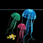 Colorful Artificial Glowing Effect Jellyfish Fish Tank Aquarium Decor