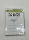 Stampin    Up Messages For Mom Rubber Stamp Set Partial Incomplete