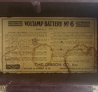 Antique Voltamp Battery No 6    majestic    Electrotherapy Device The Gibson Co 