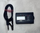 Korg Chromatic Tuner Ca-30 Multi-instrument W Tuner Alligator Clip Cable Works 