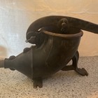 Antique Cast Iron Sausage Stuffer No 0 Lever Press Fruit Lard Meat Grinder Table