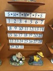 Danbury Mint Yorkie Perpetual Calendar 12 Dog Monthly Figurine Statues Complete