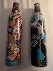 Mountain Dew 16 Fl Oz Aluminum Bottle Promotional Artwork Lot Of 2