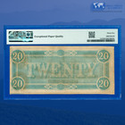 1864  20 Confederate States Of America  Csa T-67  Pmg Ch Vf 35 Epq  56239