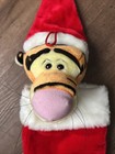 Disney Winnie The Pooh Tigger Christmas Stocking Santas Best Vintage Collectible
