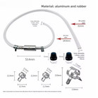 Brake Bleeder Hose Kit universal Break Bleeder Kit Car Accessories For Car Mo   