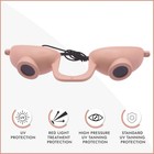 Uv Eye Protection Fda Compliant Peach Tanning Bed Goggles Eyeshields Uv Safety