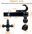 For Toyota 4runner 2   Class 3 4 Trailer Hitch Tow Tri Ball Mount Receiver Hook