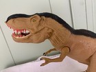 T Rex Walking   Roaring Dinosaur Animated Battery Operated Plastic Toy See Video