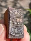 Vintage Letterpress Printing Block Kraft Pimento Cheese Spread 1 5  Advertising