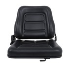 Universial Fold Seat  For Forklift Tractor With Adjustable Angle Back Slide New