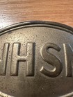 Civil War Nh Militia Belt Buckle Brass