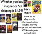Retro 3d Wheaties Michael Jordan Jumpman Cereal Box Refrigerator Magnet