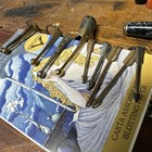 Vintage Parker Sheaffer Fountain Pen Parts Nibs Bladders Clips Etc  Lot