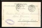 Switzerland Soldier Wwi Infantry Post Card  War Commission Zurich To St Moritz