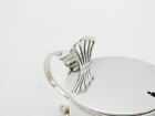 Scottish Sterling Silver Mustard Pot Antique 1929 Edinburgh Art Deco
