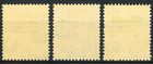 Egypt 1953 Various Issues Of King Farouk With Portrait Obliterated - Unused mh