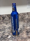 Bud Light Super Bowl 50 Commemorative Aluminum Bottle Empty Limited Edition