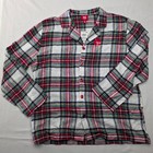 Family Pjs Mens Stewart Plaid 2 Pc Pajama Set Red green Large Sleepwear Nwt