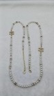 Minimally Designed Pearl Metal Electroplated Necklace  5 Style 