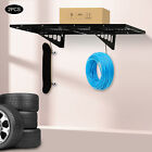 Garage Shelving  Garage Storage Shelves Heavy Duty Wall Mounted Black New