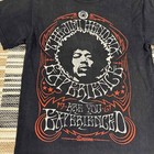 Zion Rootswear Mens Jimi Hendrix Experienced Poster T-shirt Crewneck Black Small