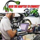 4in1 Euro5 Motorcycle Obd2 Diagnostic Cable 4pin 6pin Male To 16pin Female