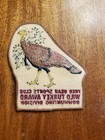 Vintage Fred Bear Sports Club Wild Turkey Award Cloth Patch