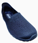 Skechers Wide Fit Black Slip-in Hands Free Shoes 158698w Air-co Memory Foam 8 5w
