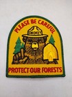Vintage Smokey Bear Patch Please Be Careful Protect Our Forests