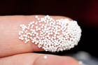 Vb s Slime   Floam - Styrofoam Mini Micro Beads Fill Super Small White  12 Oz  