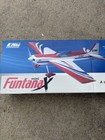 Rare New  E-flite Mini Funtana X 3d Arf Nib Eflite Balsa Wood Rc Airplane Nice 