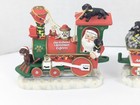 Danbury Mint Dachshund Christmas Express Train Puppy Dog Santa Set Of 6